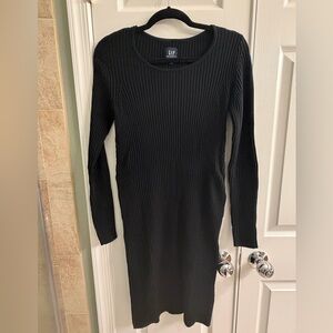 GAP Maternity Black Knit Dress